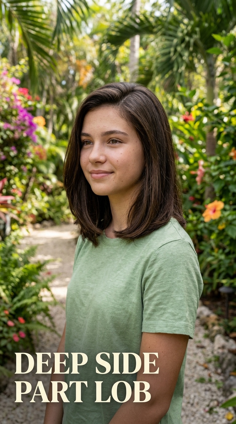 Deep Side Part Lob