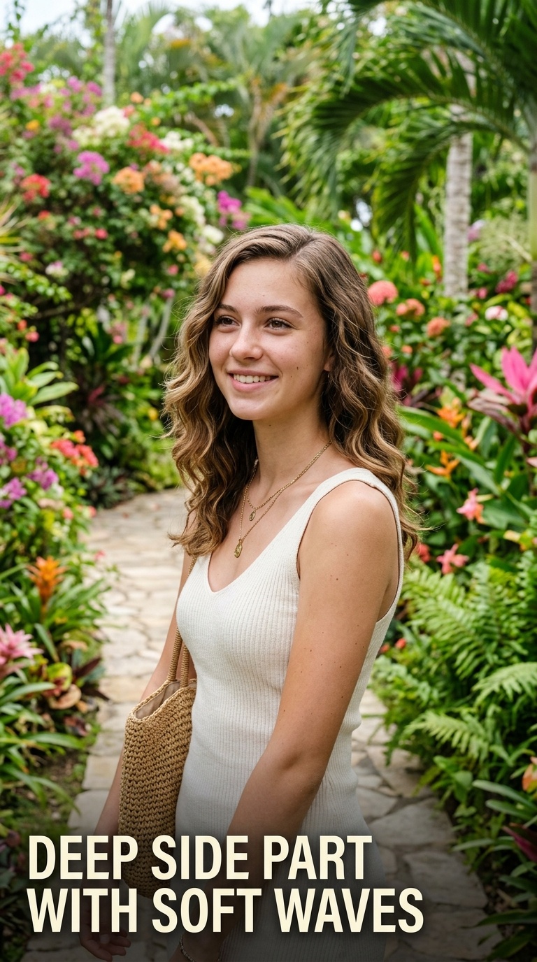 Deep Side Part with Soft Waves