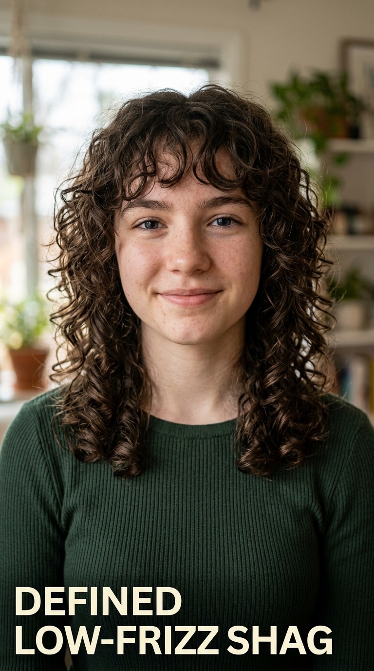 Defined Low-Frizz Shag