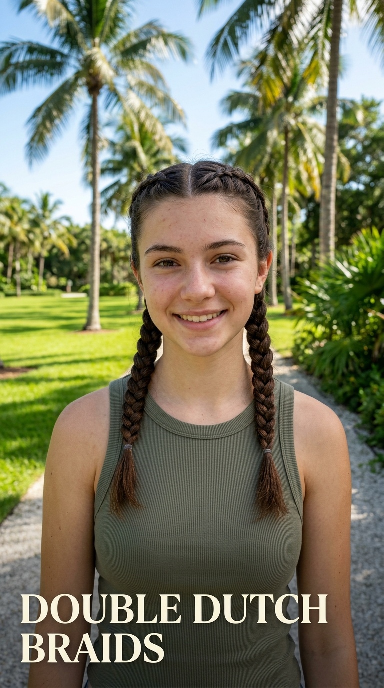 Double Dutch Braids