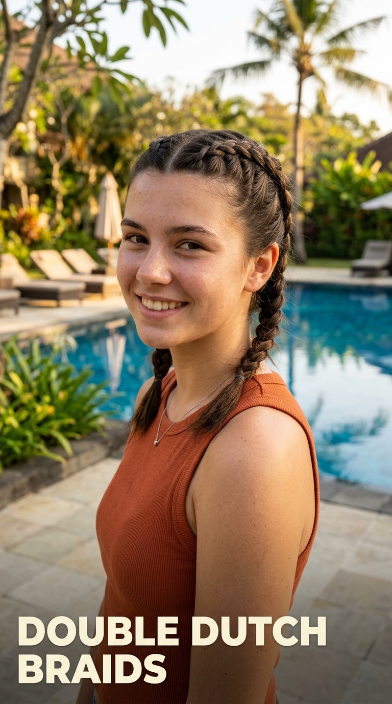 Double Dutch Braids
