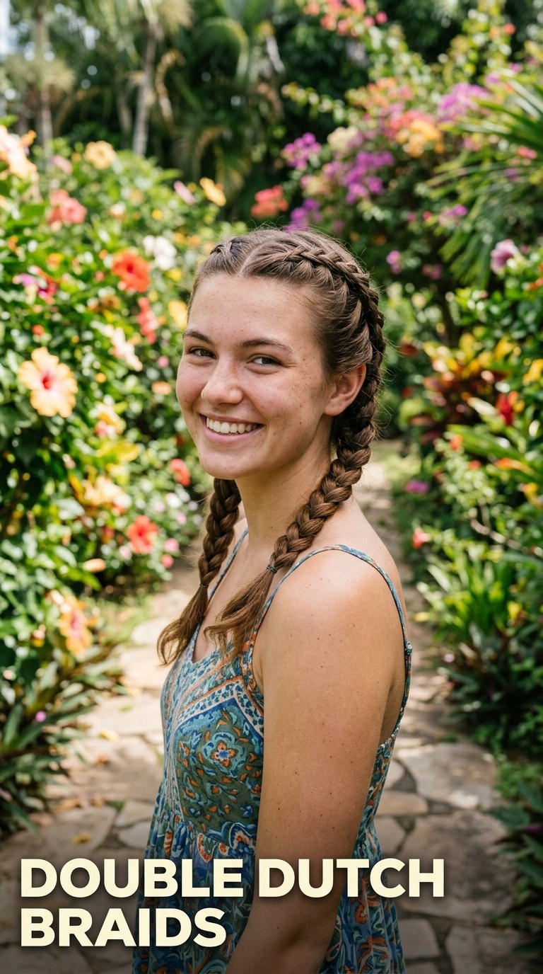 Double Dutch Braids