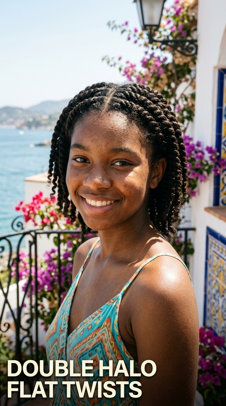 Double Halo Flat Twists
