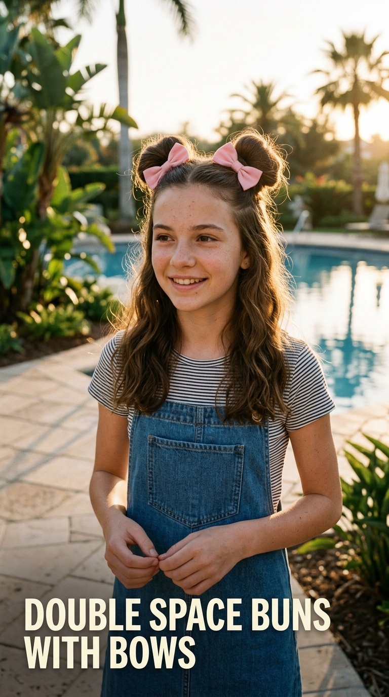 Double Space Buns with Bows