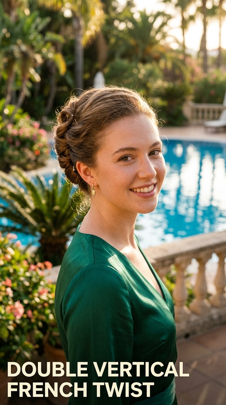 Double Vertical French Twist