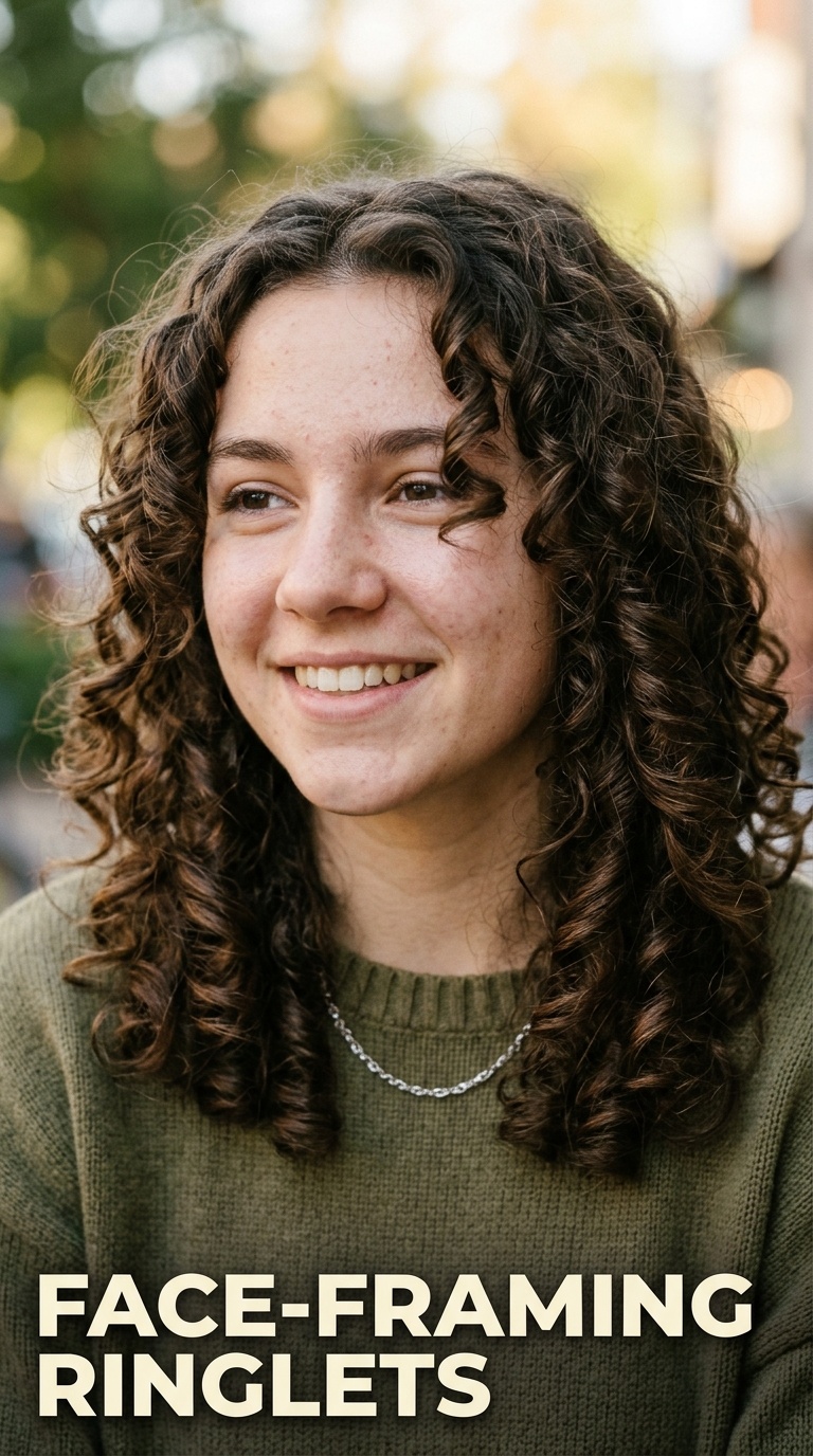 Face-Framing Ringlets