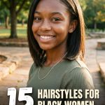 15 Hairstyles For Black Women Natural Straight Hair