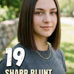 19 Sharp Blunt Shoulder Length Hairstyles