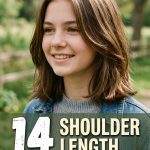 14 Shoulder Length Haircuts to Hide Double Chin