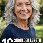 16 Shoulder Length Haircuts for Women Over 70