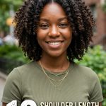 19 Shoulder Length Natural Haircuts for Black Women