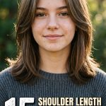 15 Shoulder Length Haircuts with Face Framing Layers