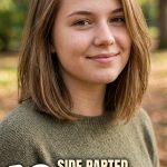 19 Side Parted Shoulder Length Haircuts for Round Faces
