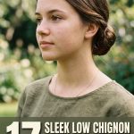 17 Sleek Low Chignon Shoulder Length Hairstyles