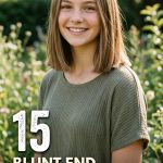 15 Blunt End Shoulder Length Hairstyles for Fine Hair