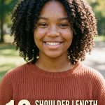 16 Shoulder Length Layered Haircuts on Natural Hair