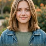 16 Middle Part Shoulder Length Hairstyles