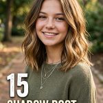 15 Shadow Root Shoulder Length Haircuts