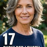 17 Shoulder Length Layered Haircuts for Women Over 50