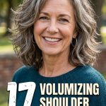 17 Volumizing Shoulder Length Hairstyles for Women Over 50
