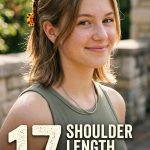 17 Shoulder Length Hairstyles with Claw Clips