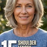 15 Shoulder Length Haircuts for Thin Hair Over 60
