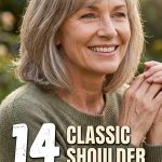 14 Classic Shoulder Length Haircuts for Women Over 60
