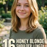 16 Honey Blonde Shoulder Length Haircuts
