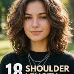 18 Shoulder Length Haircuts for Thick Hair