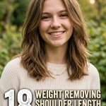 18 Weight Removing Shoulder Length Haircuts