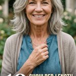 18 Shoulder Length Hairstyles for Women Over 60 with Fine Hair