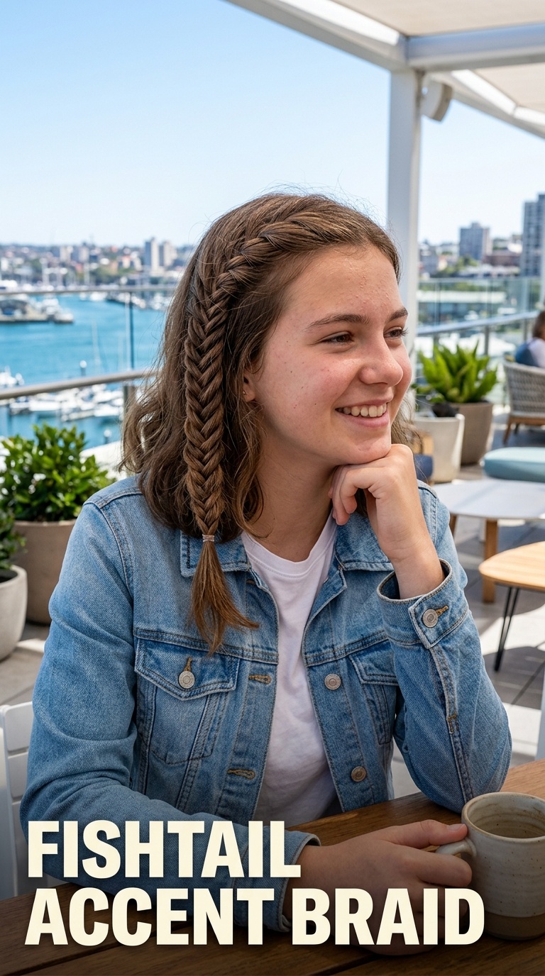 Fishtail Accent Braid