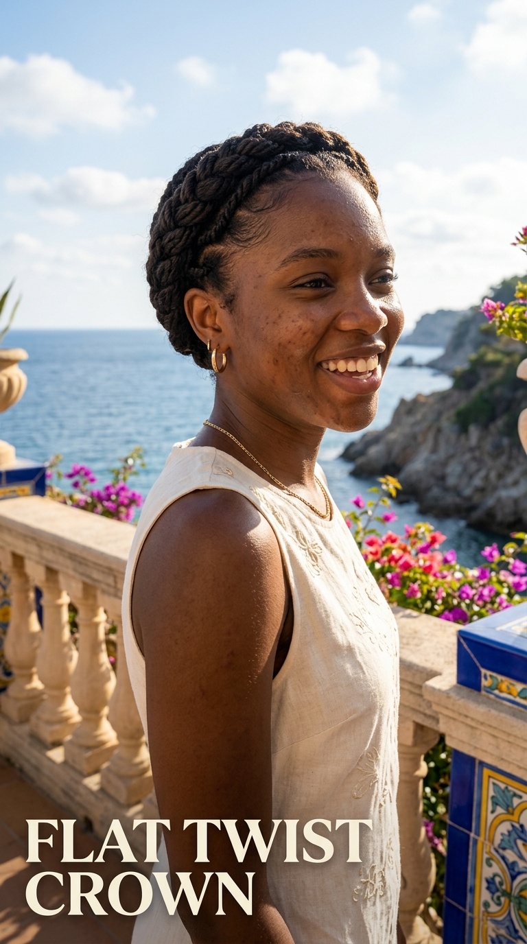 Flat Twist Crown