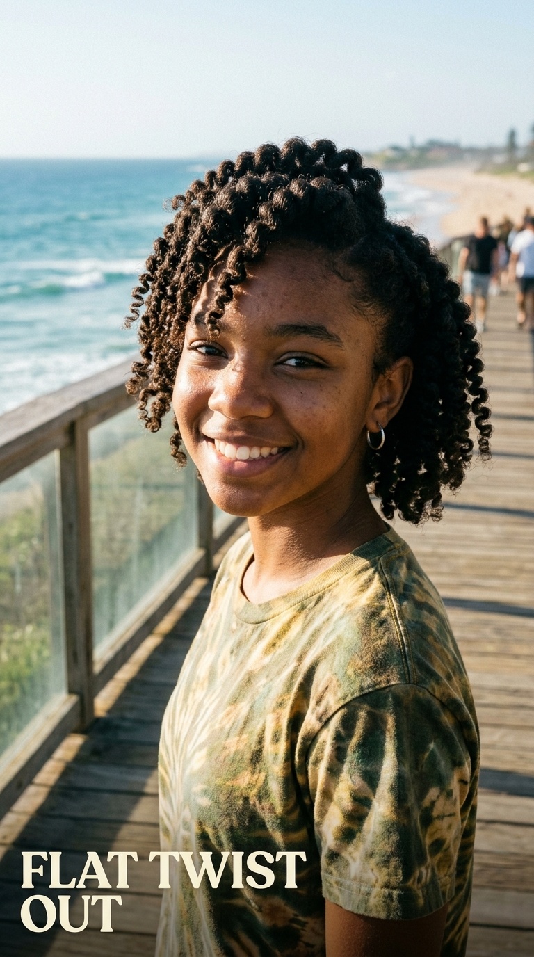 Flat Twist Out