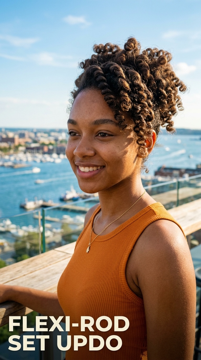 Flexi-Rod Set Updo