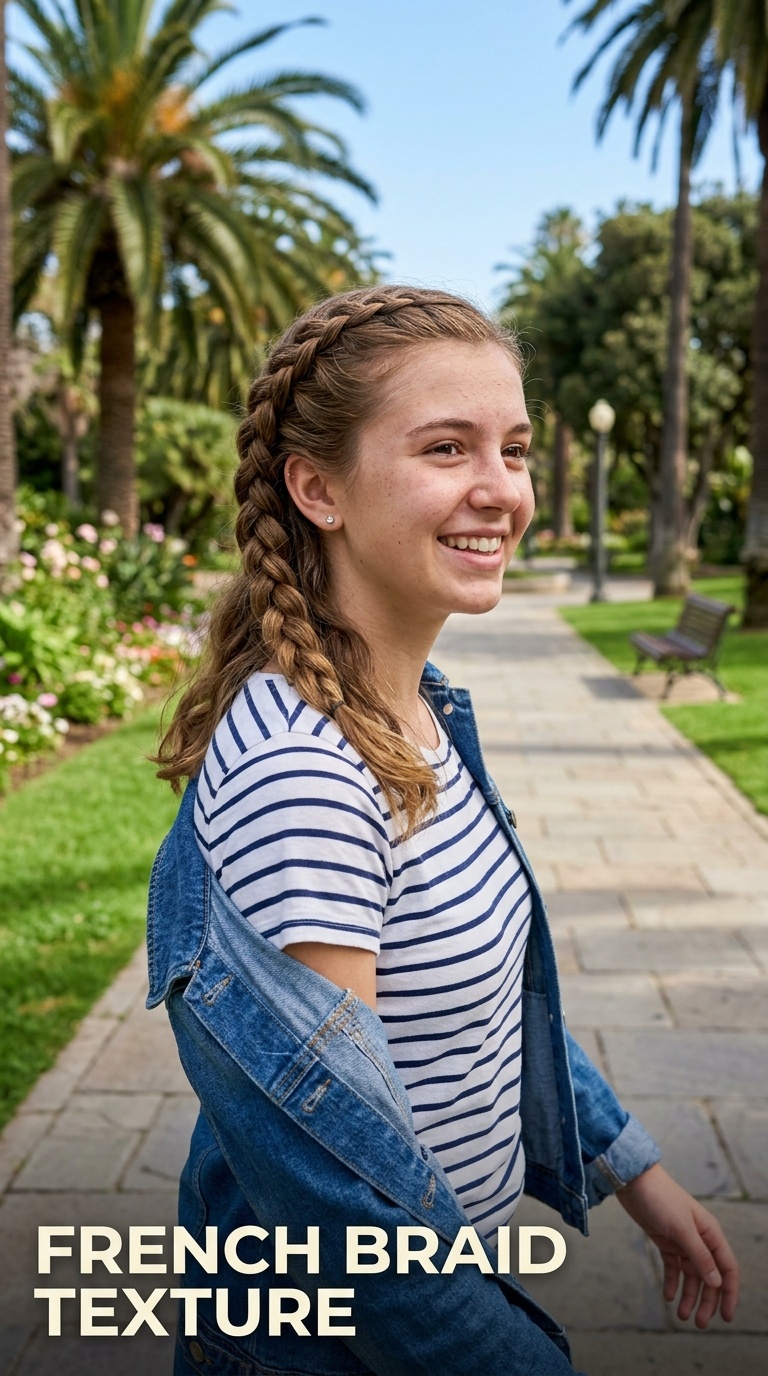 French Braid Texture