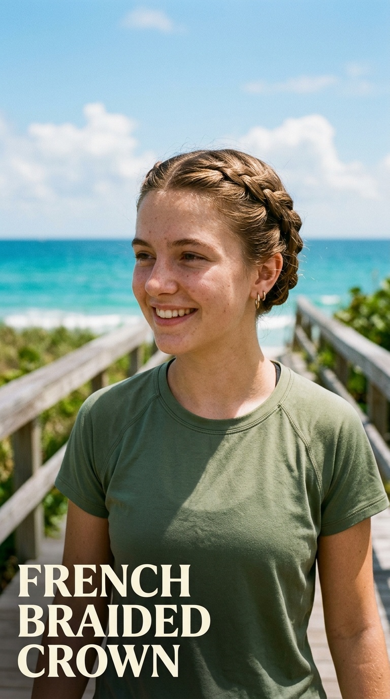 French Braided Crown