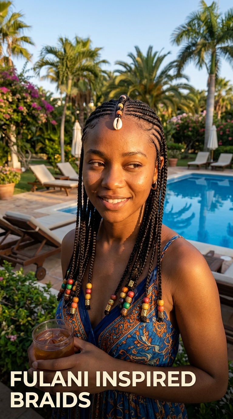 Fulani Inspired Braids