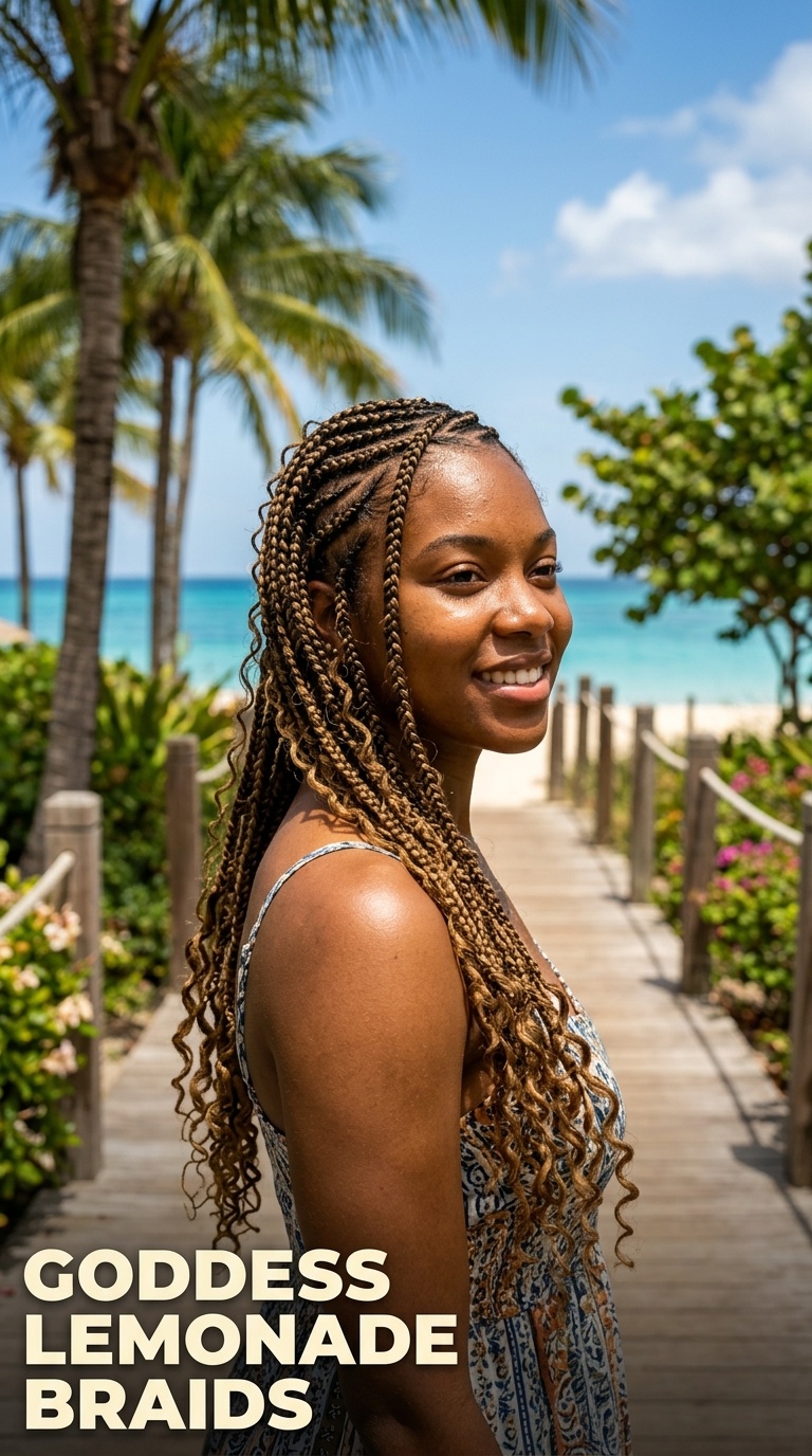 Goddess Lemonade Braids
