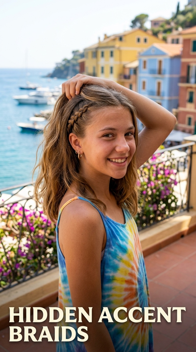 Hidden Accent Braids