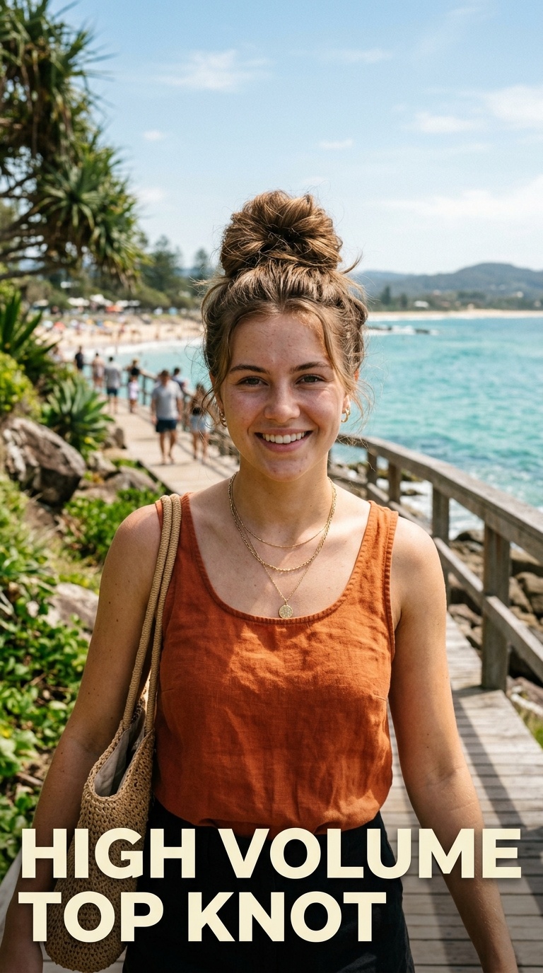 High Volume Top Knot