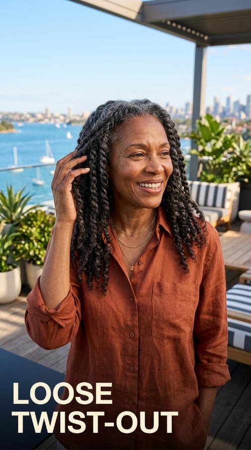 Loose Twist-Out