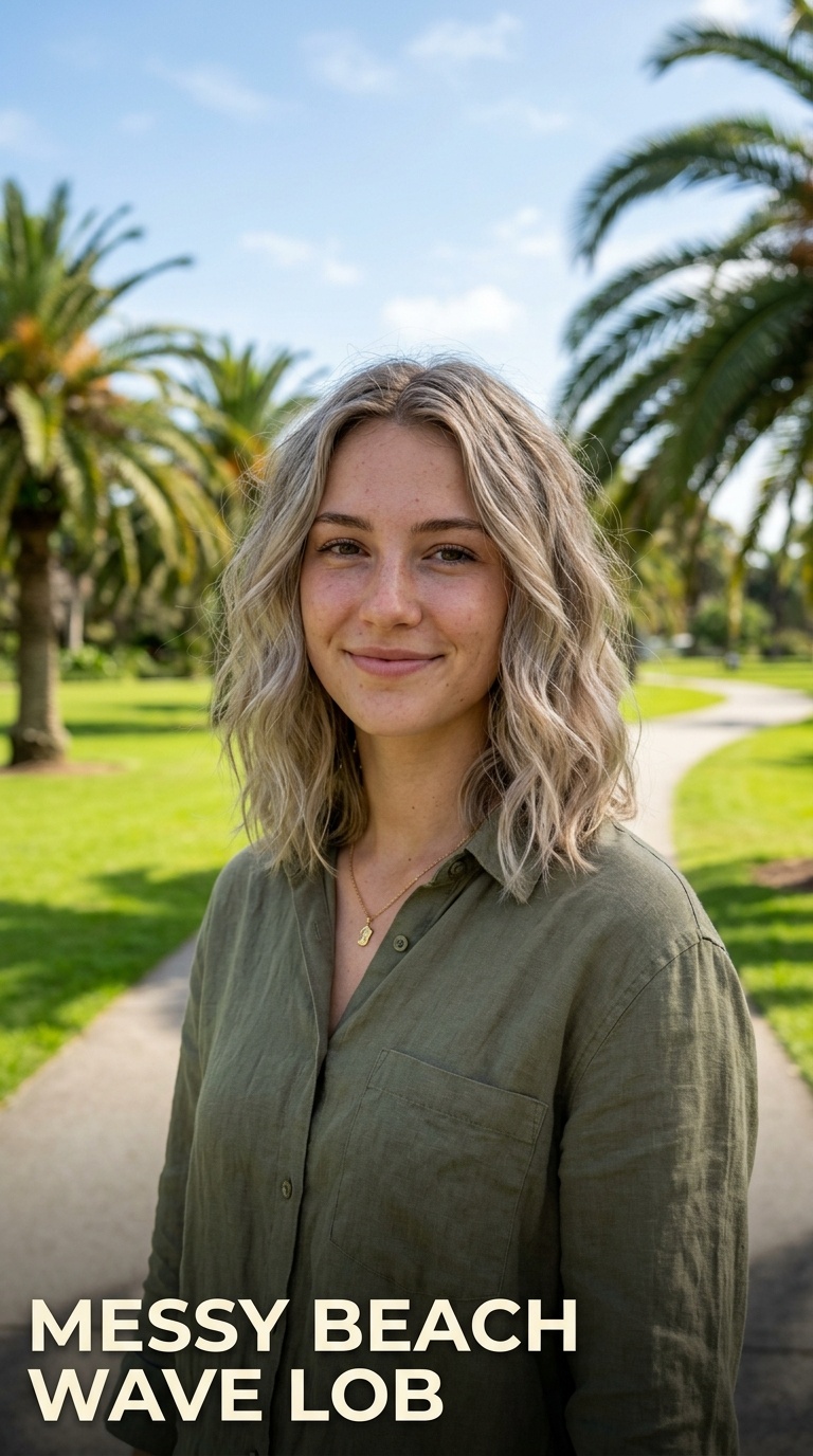 Messy Beach Wave Lob