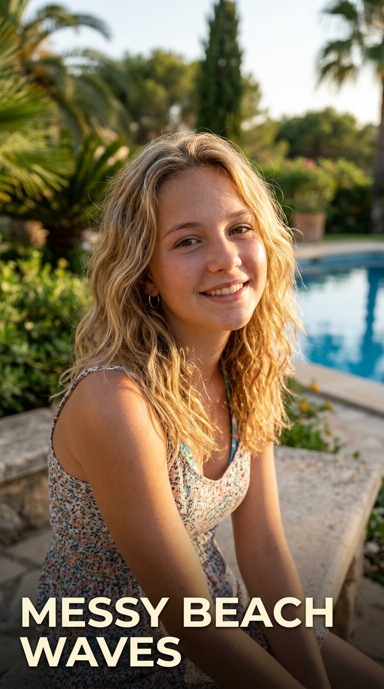 Messy Beach Waves