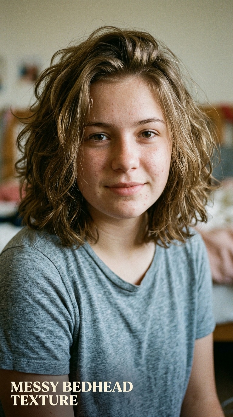 Messy Bedhead Texture