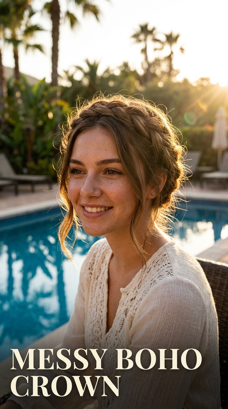 Messy Boho Crown