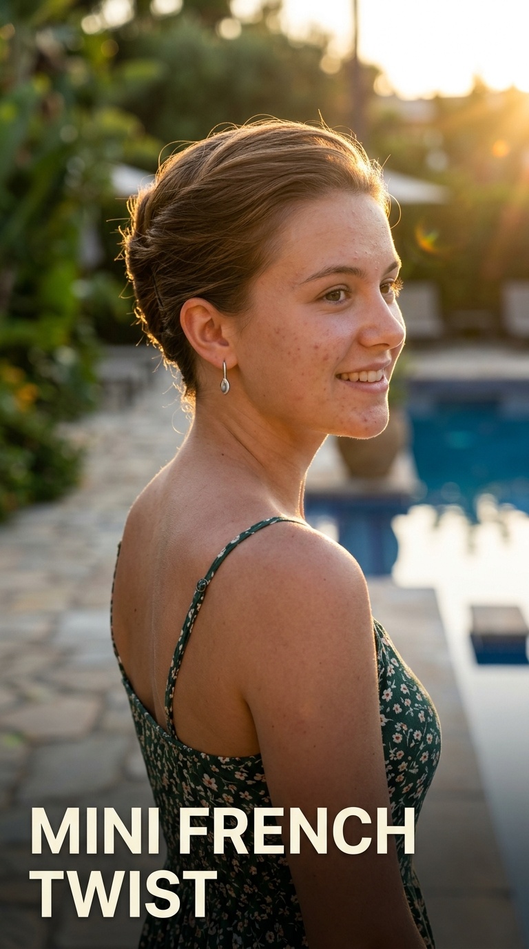 Mini French Twist