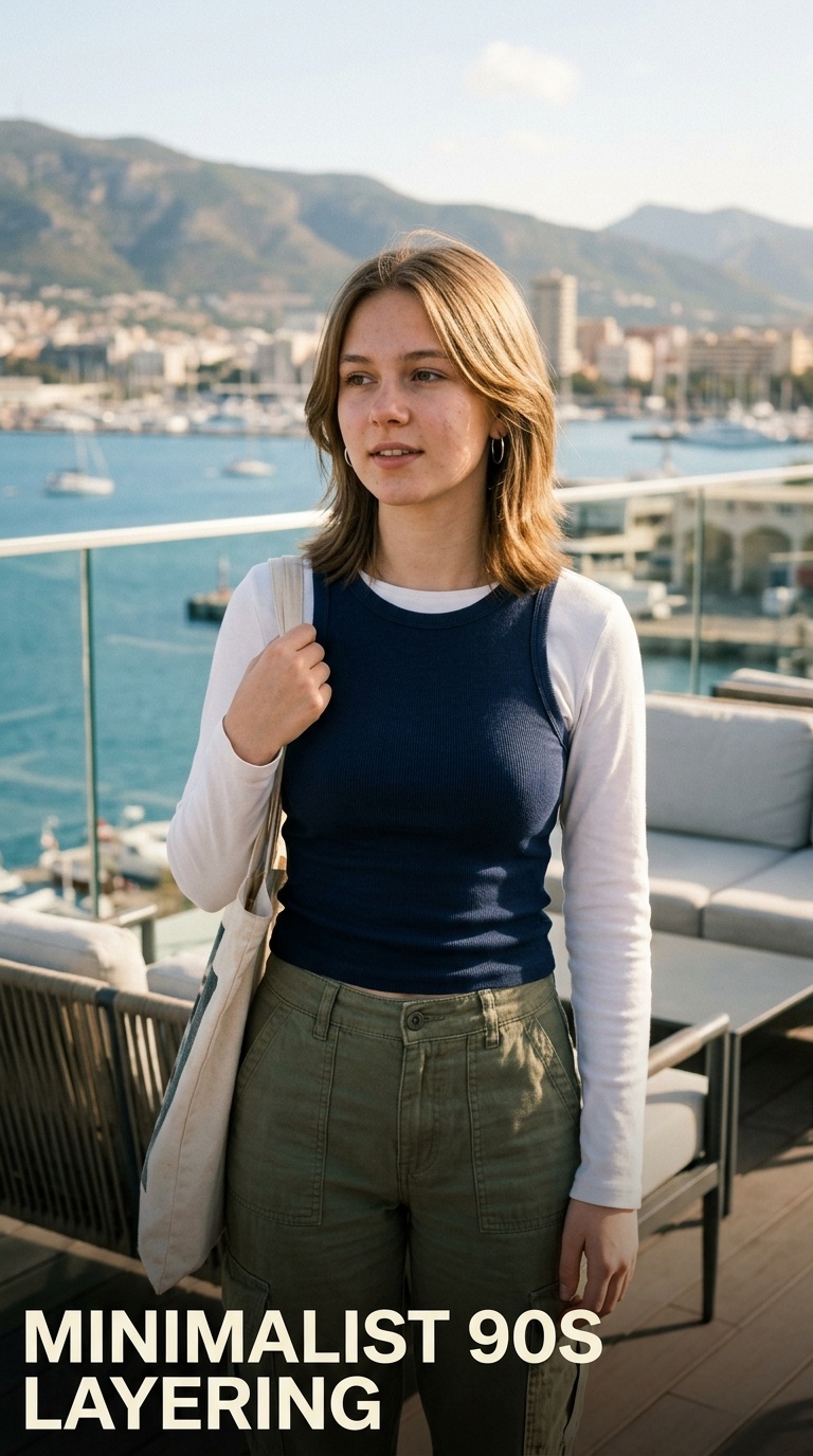 Minimalist 90s Layering