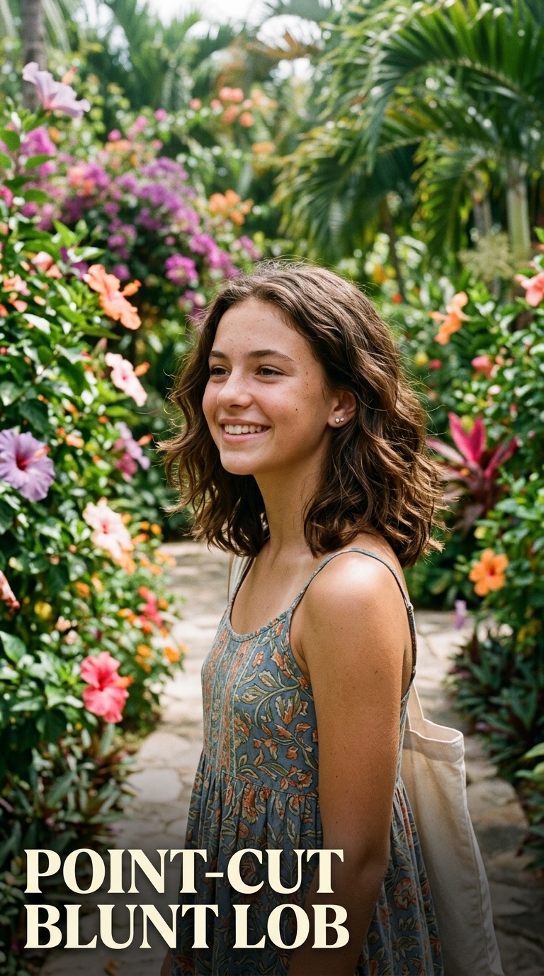 Point-Cut Blunt Lob