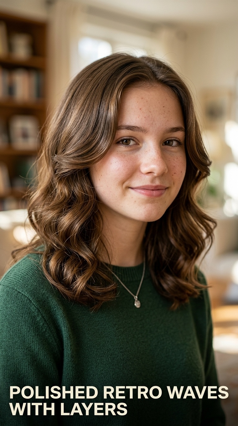 Polished Retro Waves with Layers
